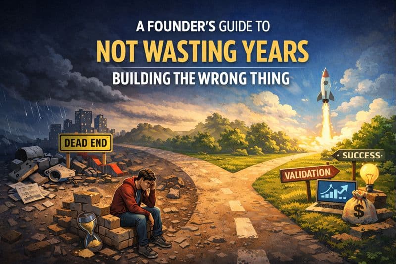 A Founder’s Guide to Not Wasting Years Building the Wrong Thing